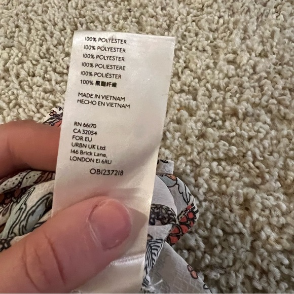 Free People Size xs Floral Festival Maxi Dress - Picture 9 of 9